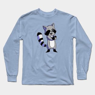 CUTE RACCOON Long Sleeve T-Shirt